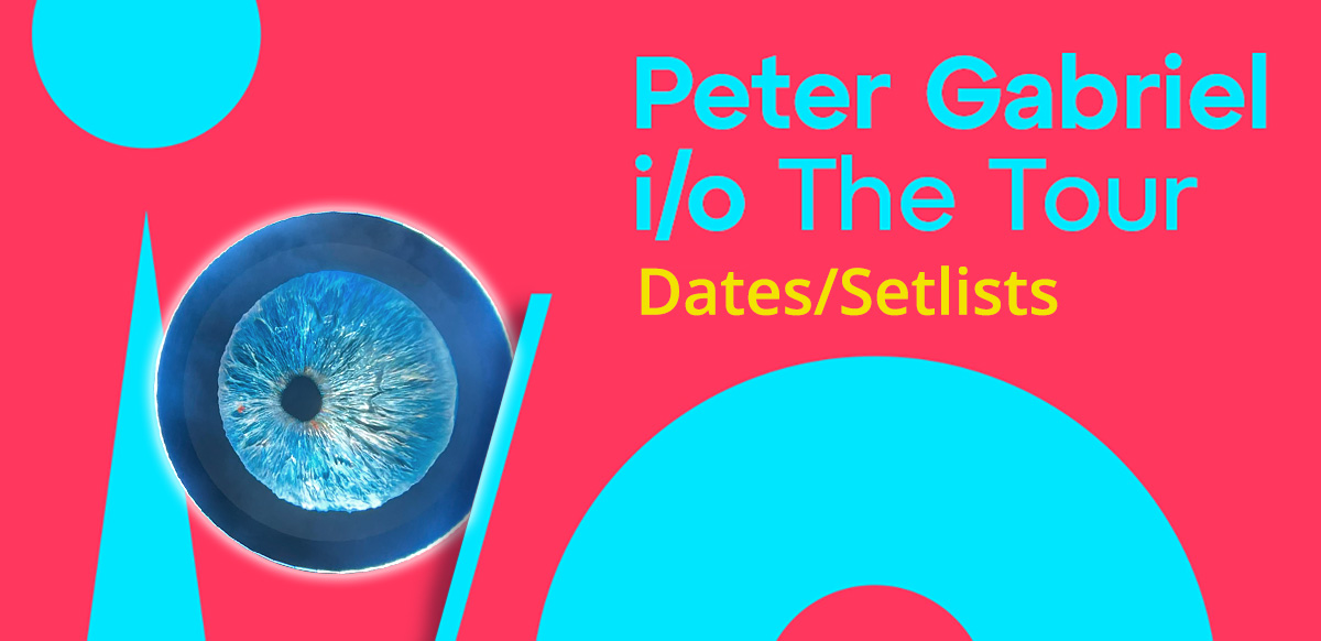 Peter Gabriel I/O Tour 2023