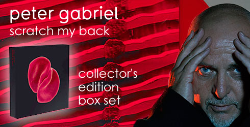 Peter Gabriel Scratch My Back Collector's Edition