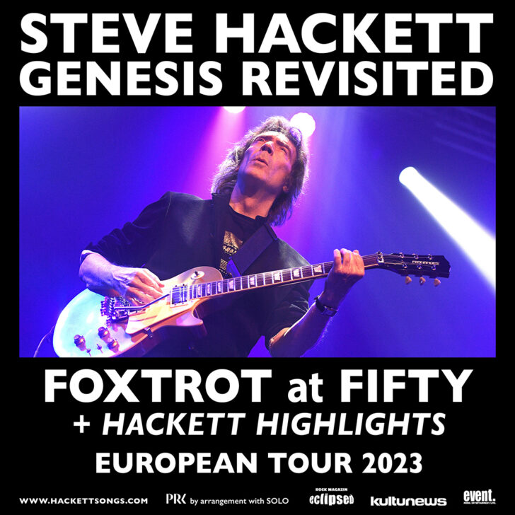 Steve Hackett: German "Foxtrot At Fifty" shows announced!