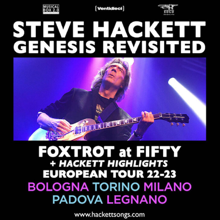 Steve Hackett announces more Italian tour dates