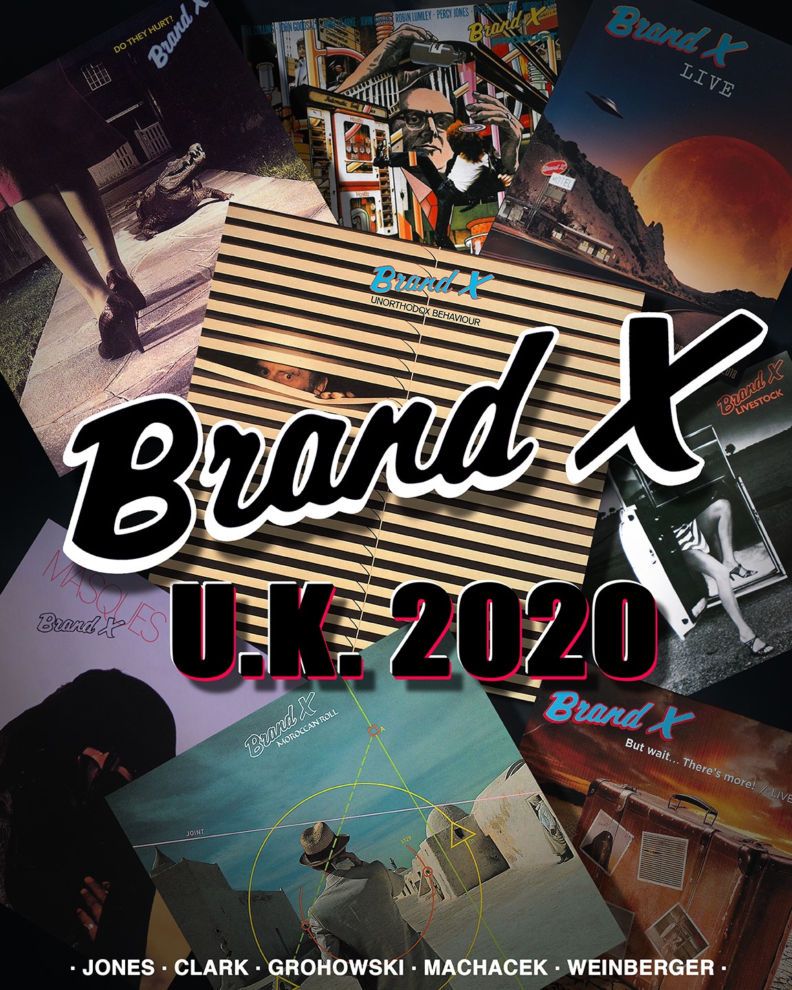 Brand X: UK dates 2020 now on sale