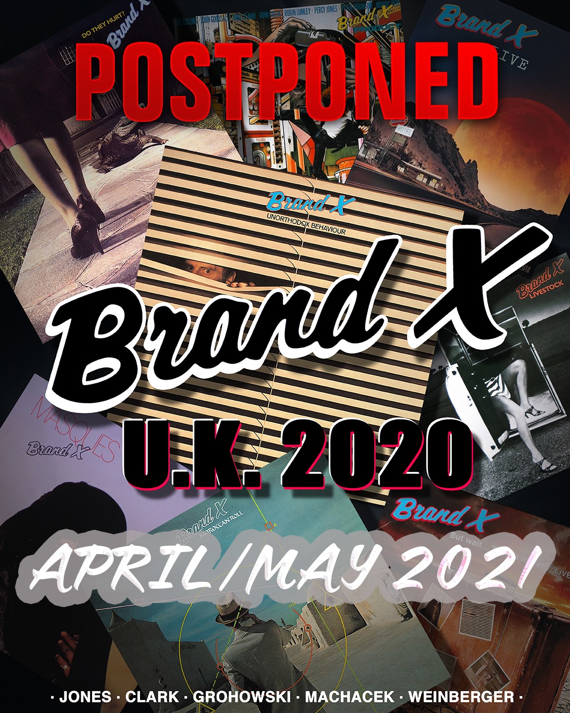 Brand X postpone US and European dates