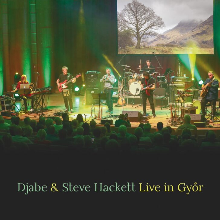 New Djabe & Steve Hackett live 2CD/Blu-ray