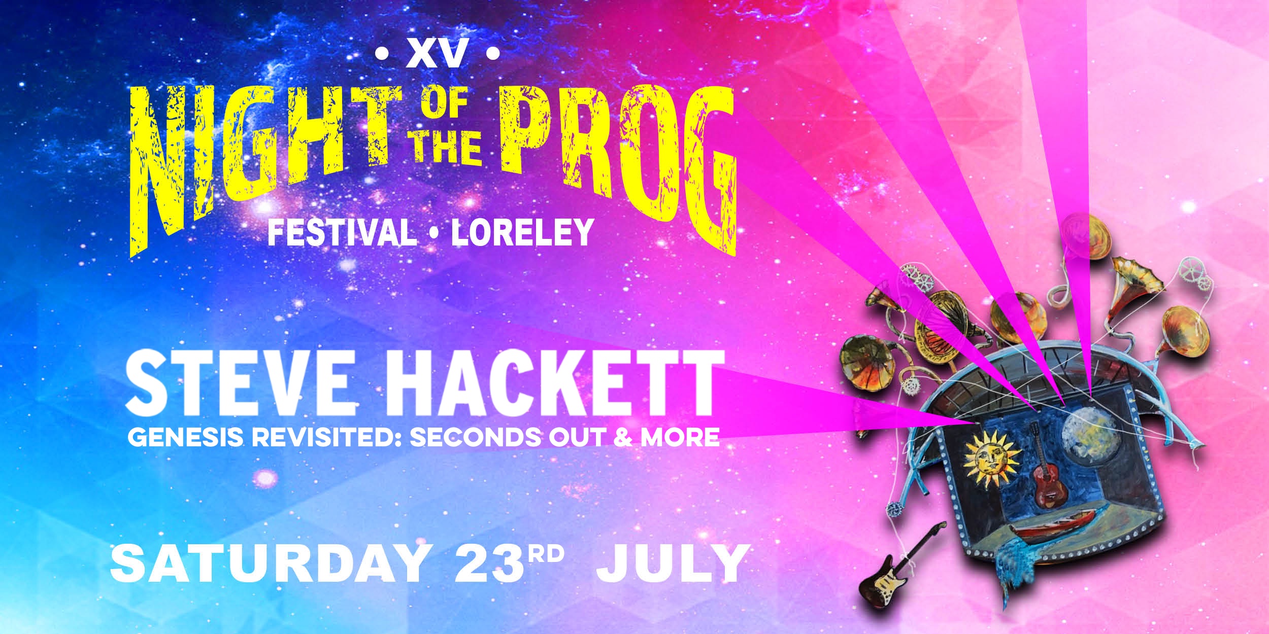 Steve Hackett: Night Of The Prog show postponed