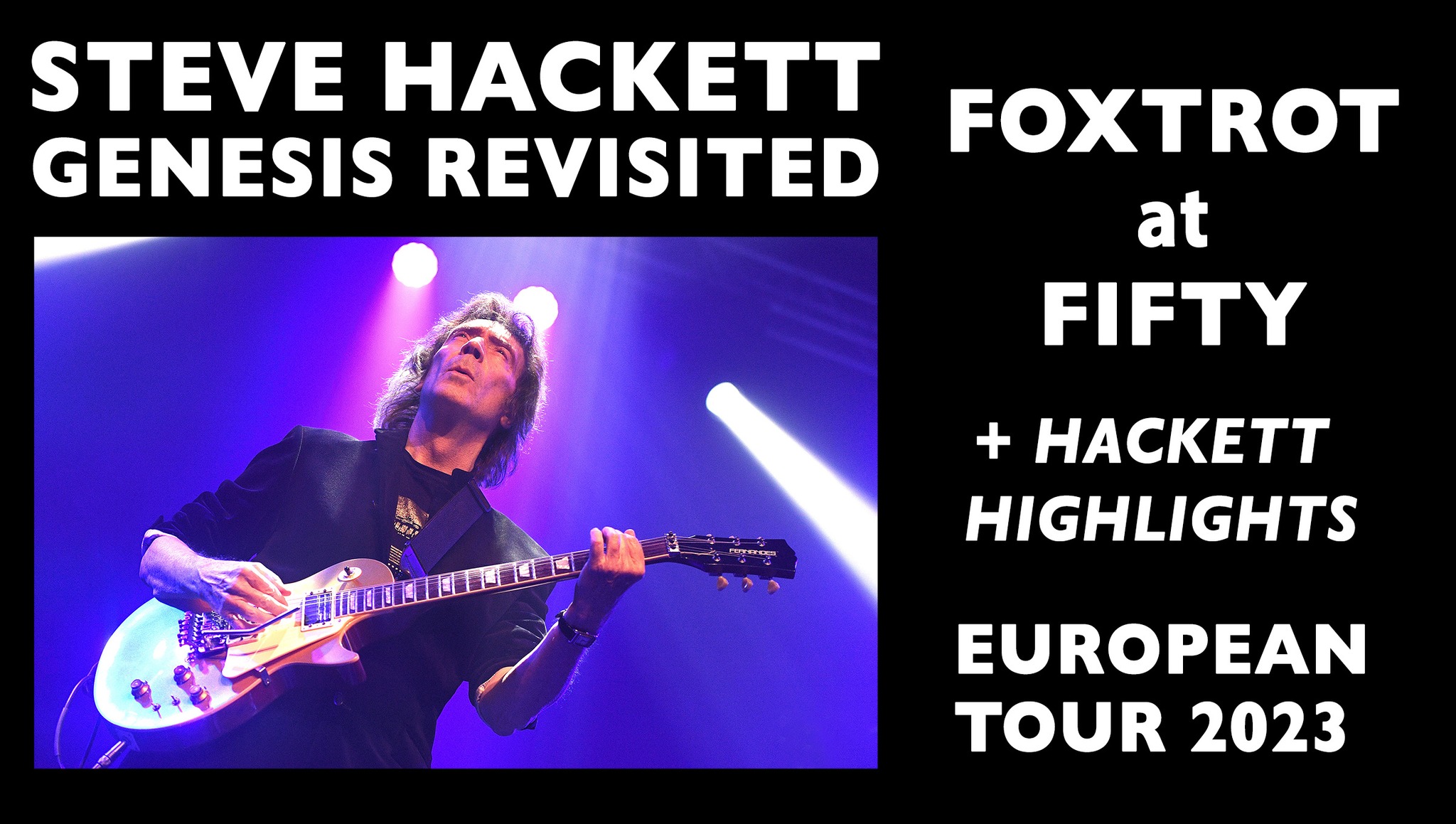 Steve Hackett: Shows in Spain announced