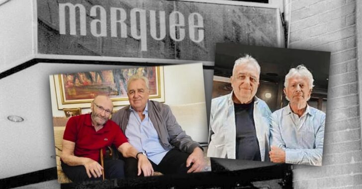 Phil Collins and Tony Banks interviewed for Marquee Club film project