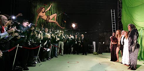 Disney's Tarzan - the German premiere in Hamburg