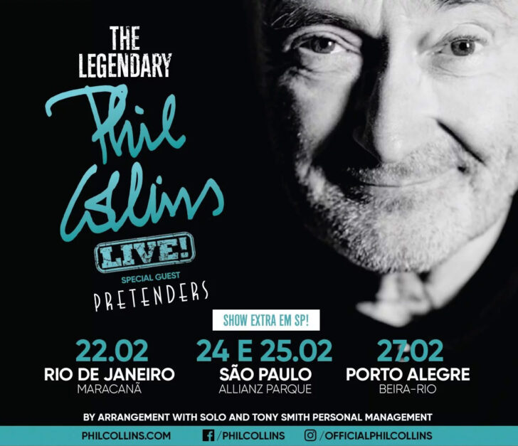 Phil Collins: Extra show in Sao Paulo