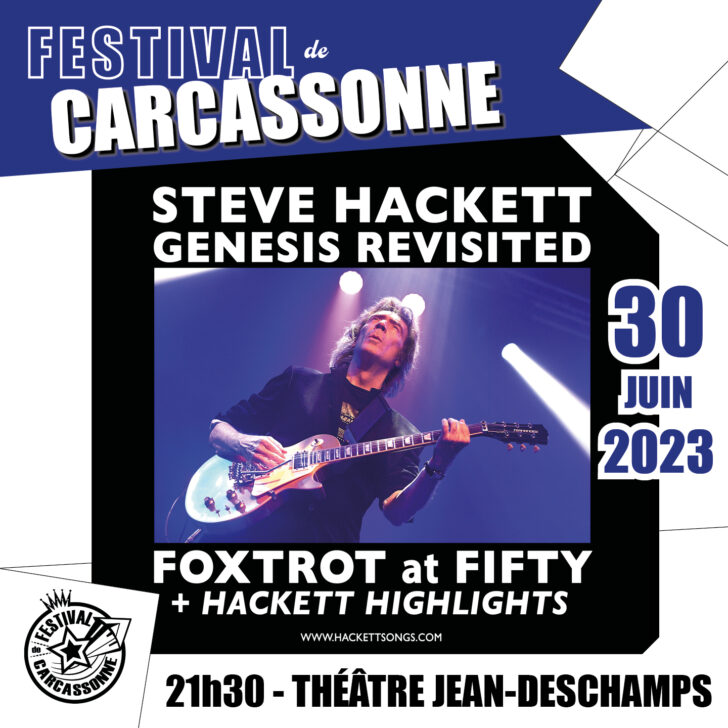 Steve Hackett adds show in Carcassonne (France)