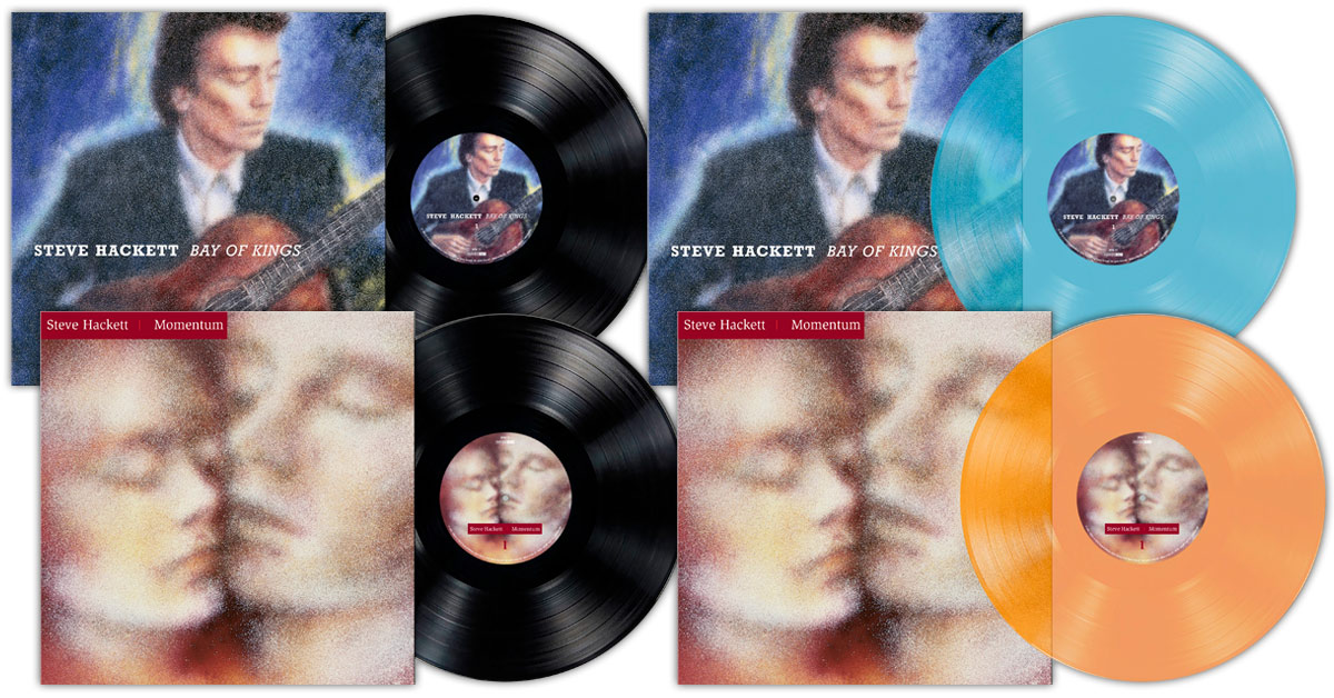 Steve Hackett: New editions of "Bay Of Kings" and "Momentum" announced