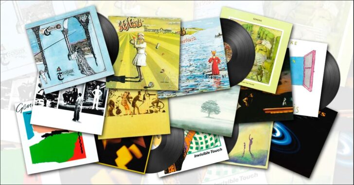 Genesis studio albums to be re-issued on vinyl