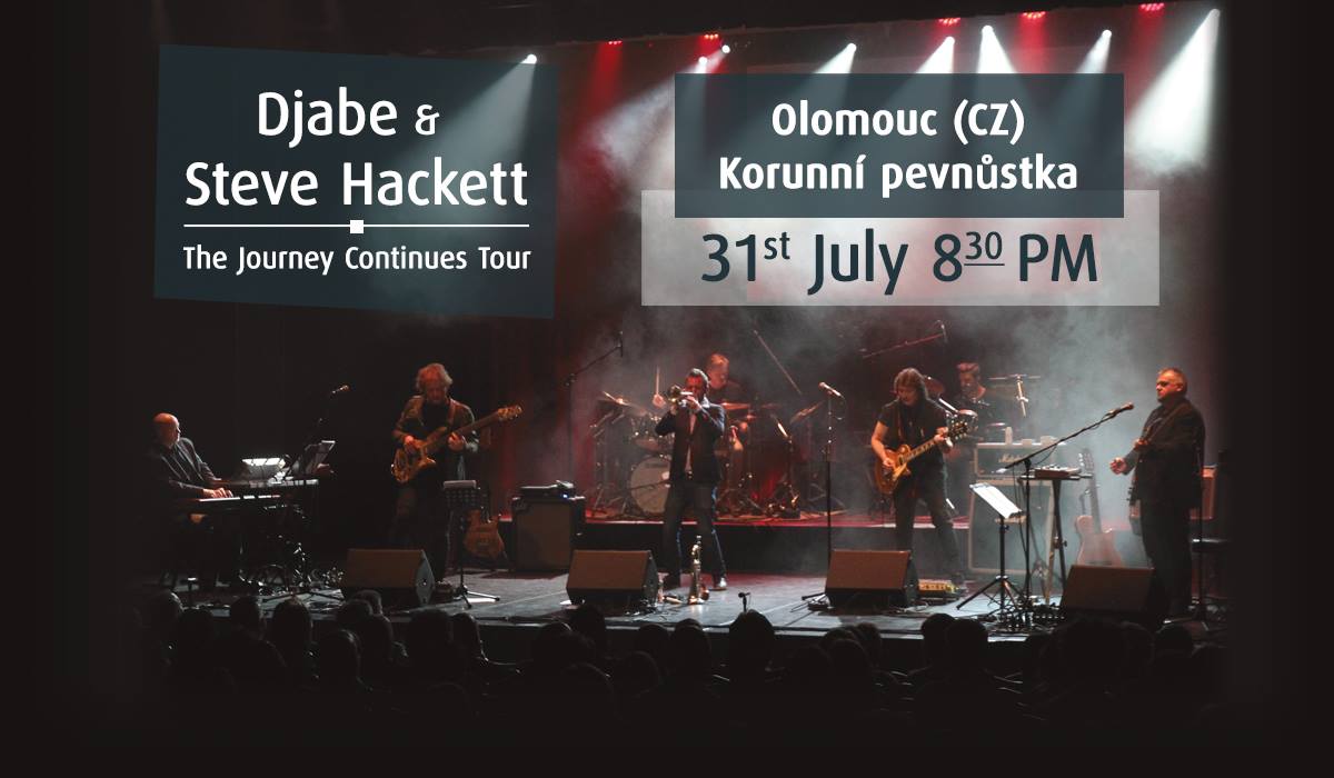 Djabe & Steve Hackett in Olomouc