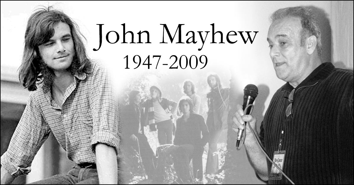 John Mayhew . 10. Todestag