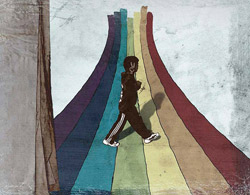 Cover artwork. /></a>The phrase <span>Chasing Rainbows</span> is taken from one of the songs on the album – funny enough, it’s a song called <span>Follow The Lie</span>. Ray sings: “I’ve been on the road so long … keeping all the hopes alive, before it’s too late”. It’s more or less a love-song, at least lyric-wise, but it fits. Ray prefers chasing rainbows, instead of just relaxing in the corner and playing his guitar. He once told us in an interview that sitting in the corner and playing his guitar is his natural position. How things have changed. That might be brave at times and not always logical, but it is interesting.</p>
<p><span>Ray Wilson – the development of his sound</span></p>
<p>From the musical point of view, <span>Chasing Rainbows</span>is less chasing, but more a vision. It is interesting to see how Ray has constantly developed his sound. His charismatic voice remains the most important part (it must be like that!), but his sound is the frame, some kind of packaging and this time is looks pretty damn good and interesting.</p>
<p><span>BACKGROUND:</span> When Ray started his solo career in 2003, <span><a href=